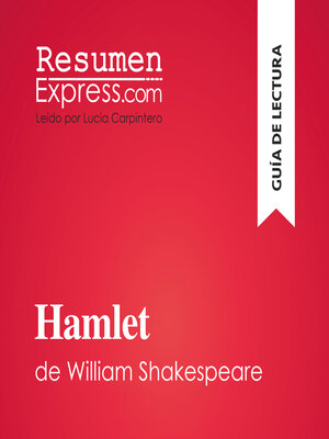 cover image of Hamlet de William Shakespeare (Guía de lectura)